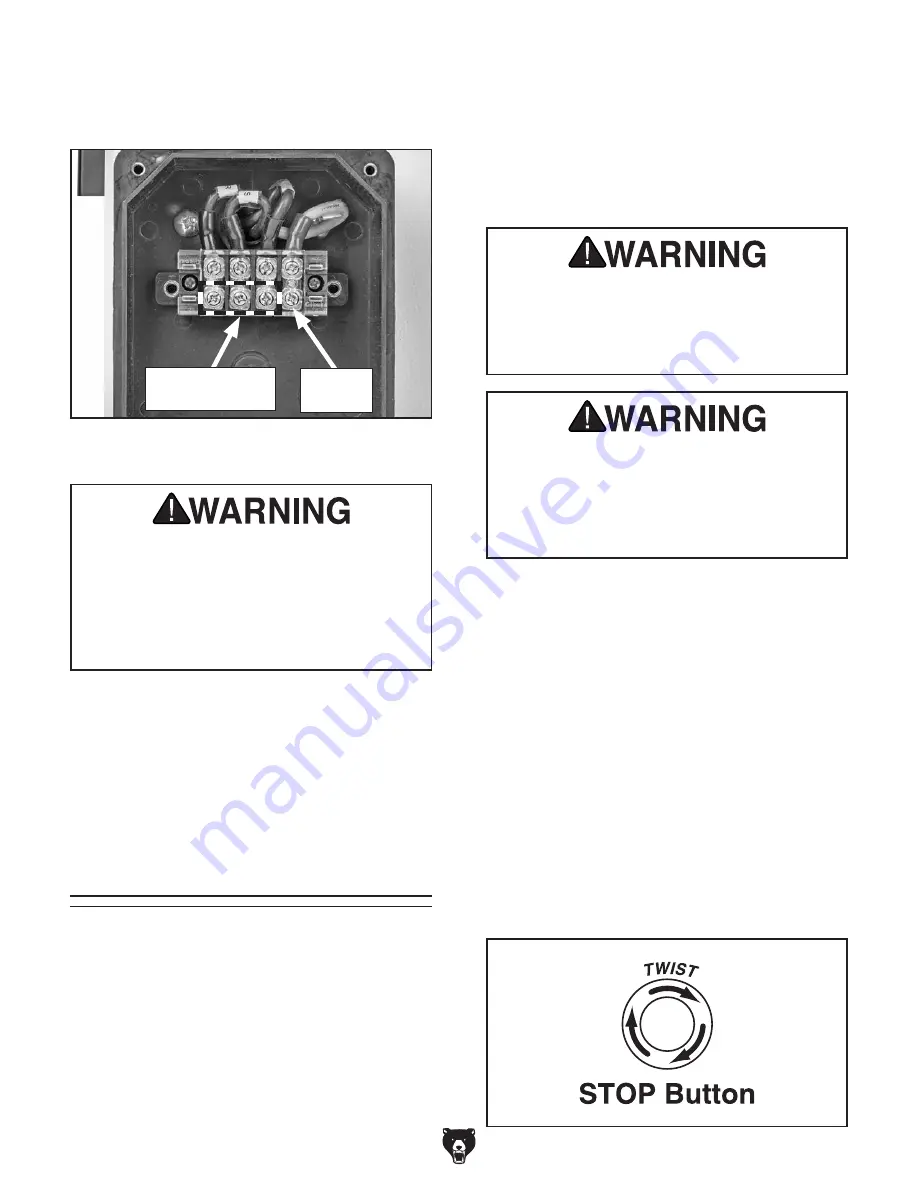 Grizzly G0853 Owner'S Manual Download Page 45