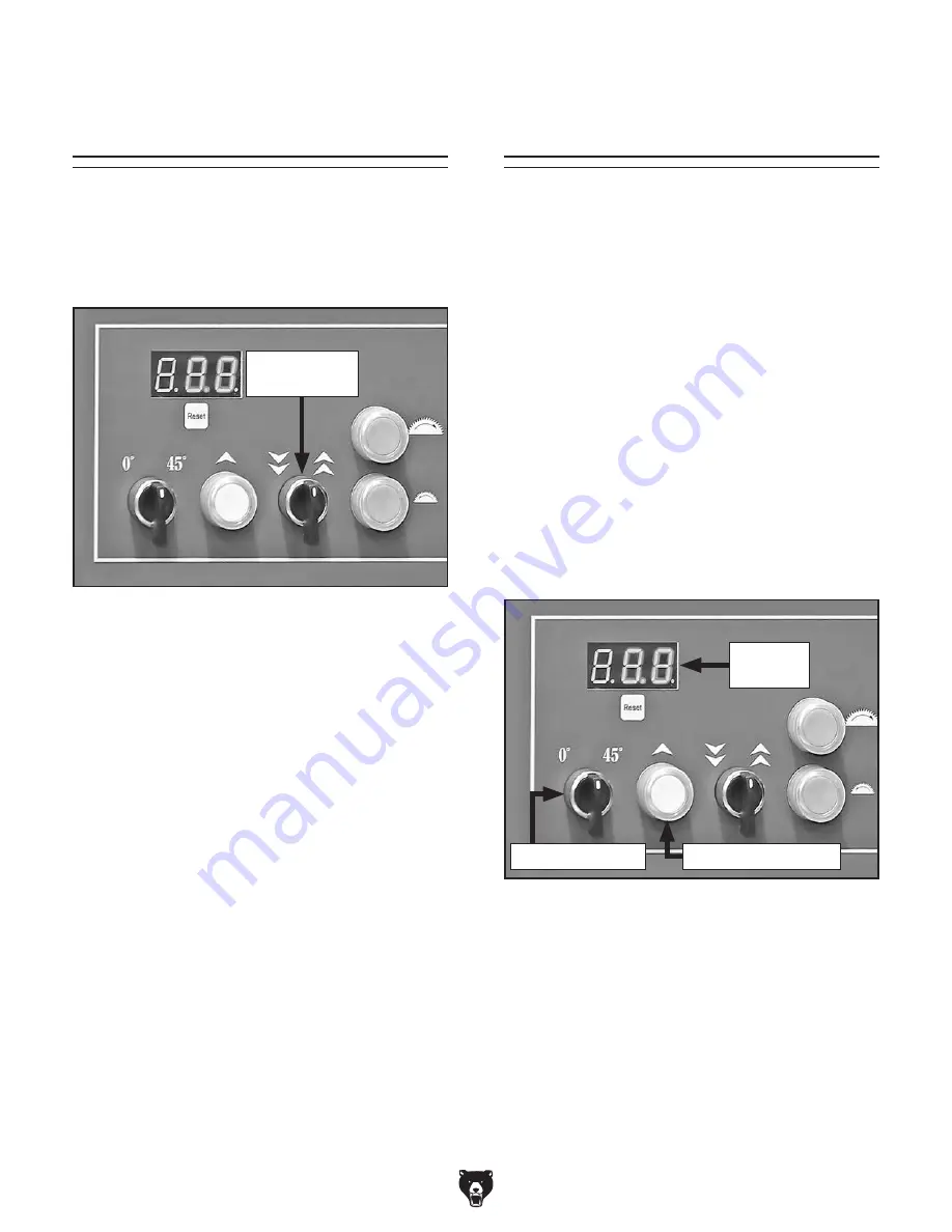 Grizzly G0853 Owner'S Manual Download Page 55