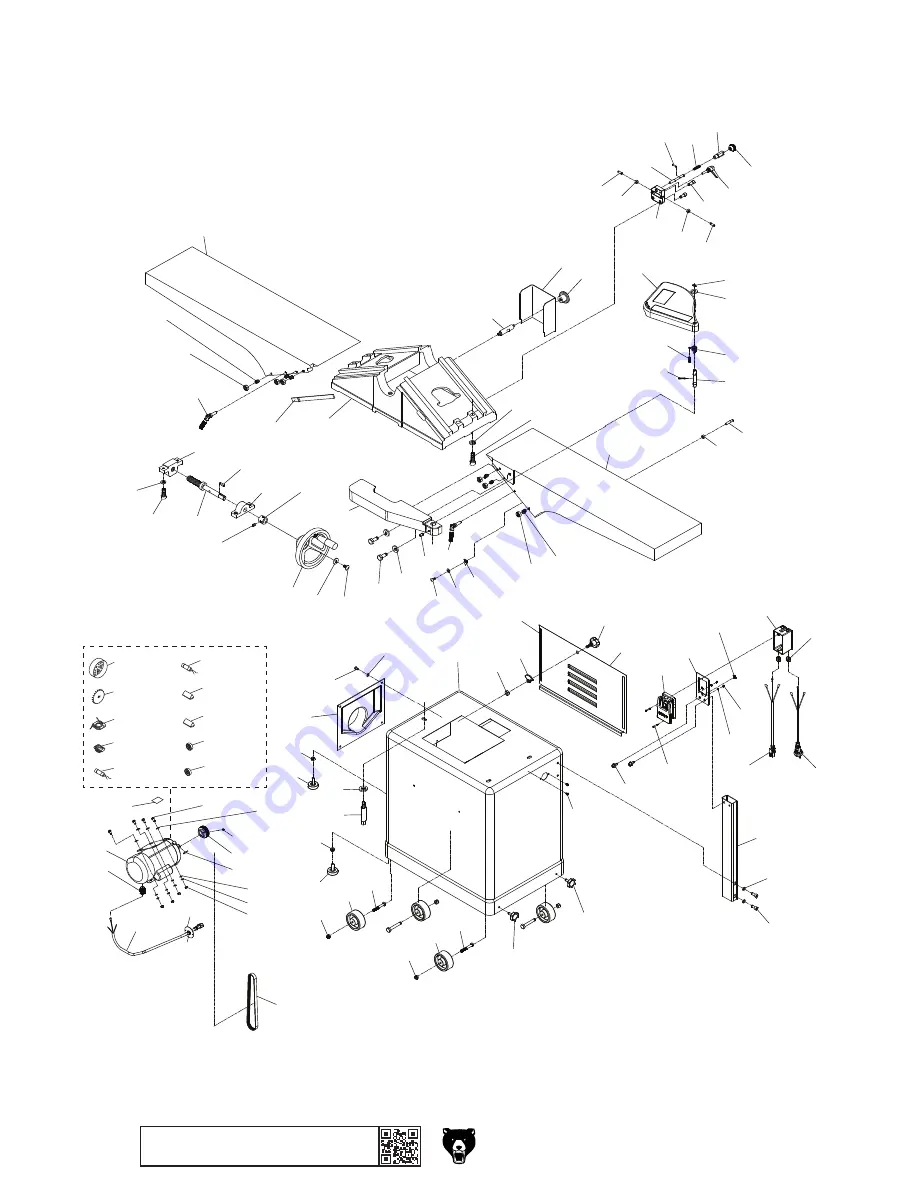 Grizzly G0855 Owner'S Manual Download Page 60