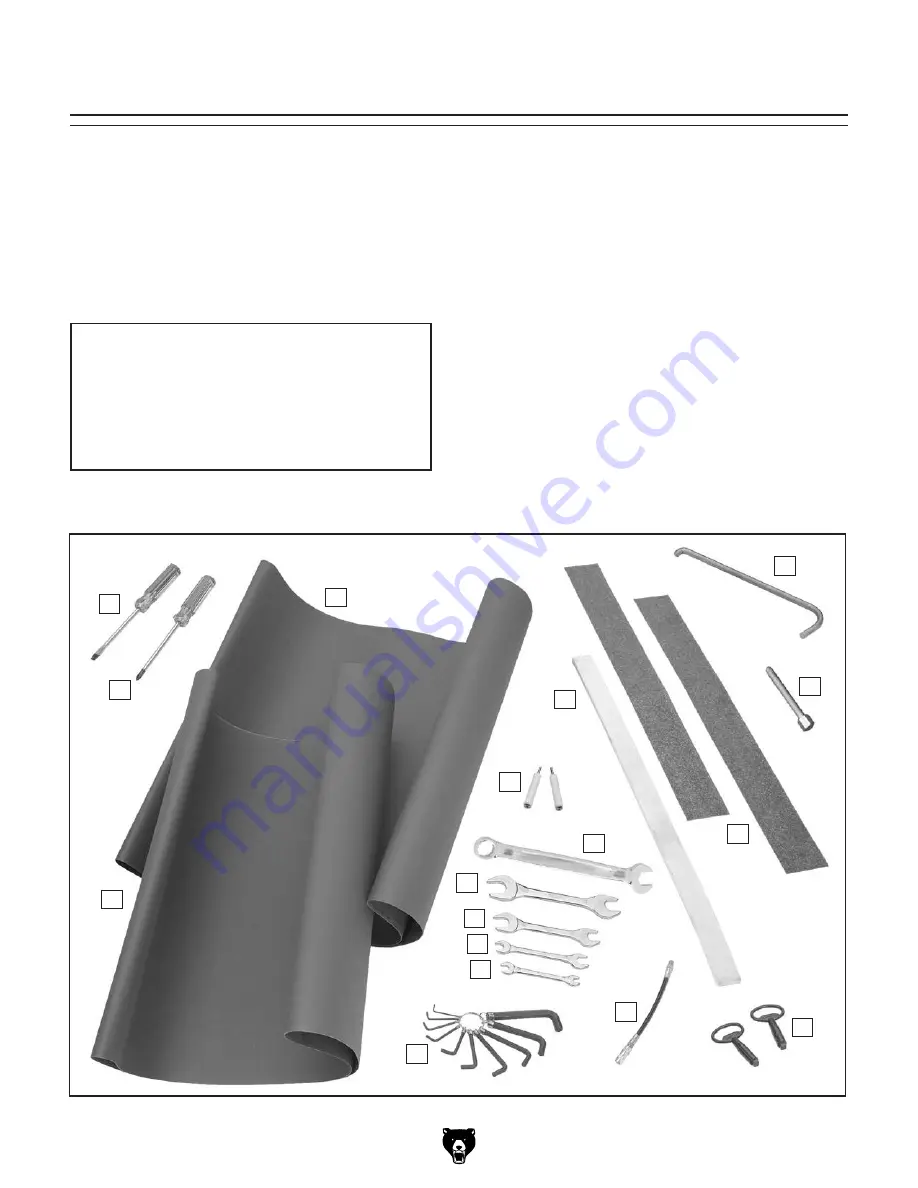 Grizzly G0866 Owner'S Manual Download Page 21