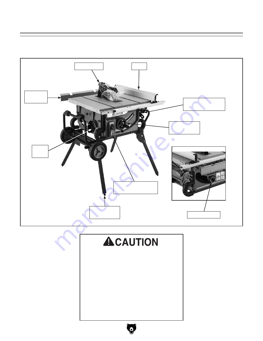 Grizzly G0869 Owner'S Manual Download Page 5