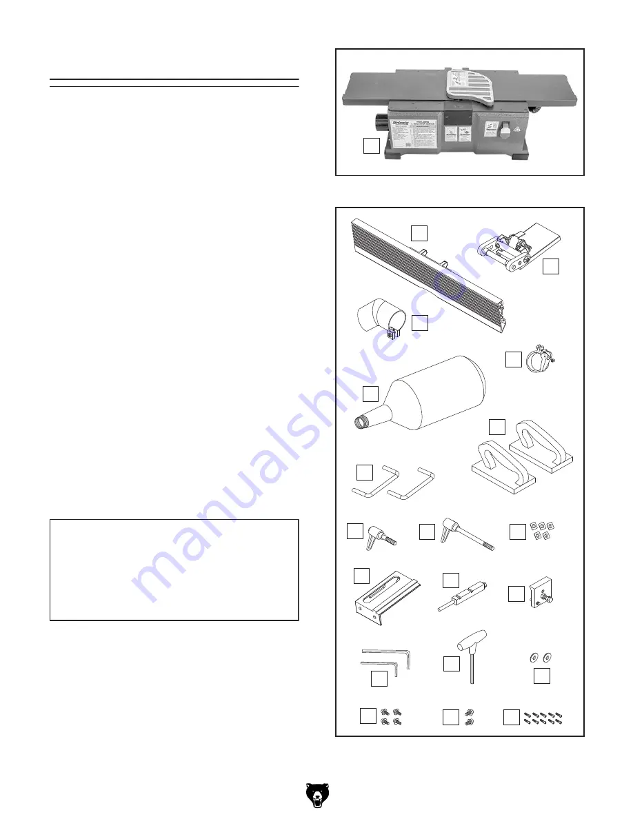 Grizzly G0893 Manual Download Page 2