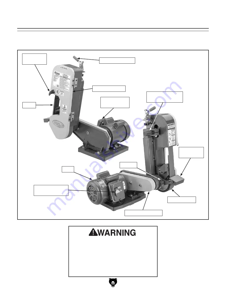 Grizzly G0898 Owner'S Manual Download Page 5