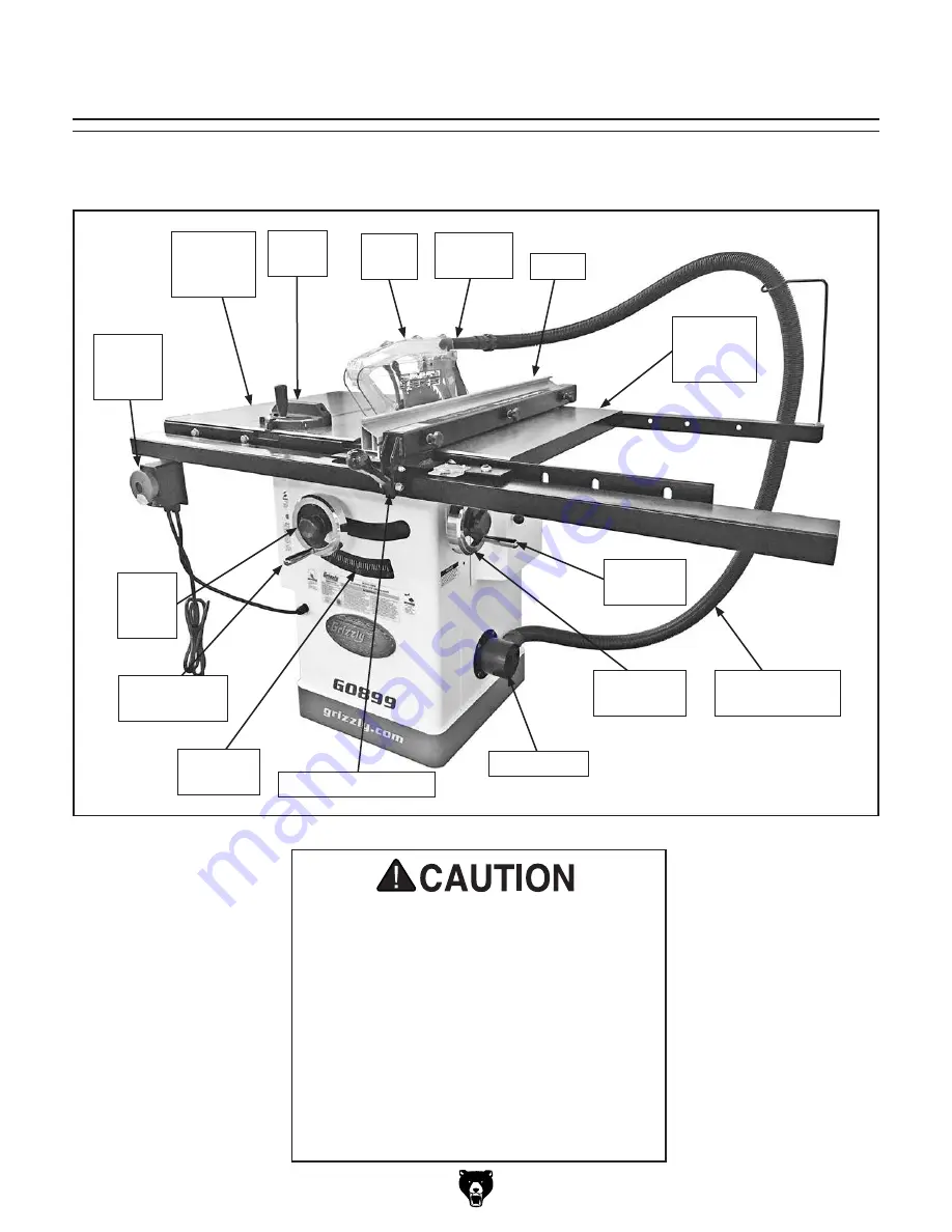 Grizzly G0899 Owner'S Manual Download Page 5