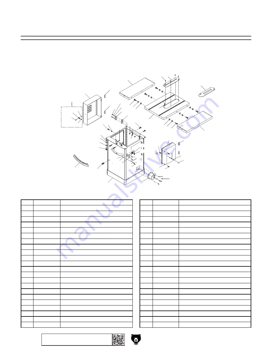 Grizzly G0899 Owner'S Manual Download Page 82