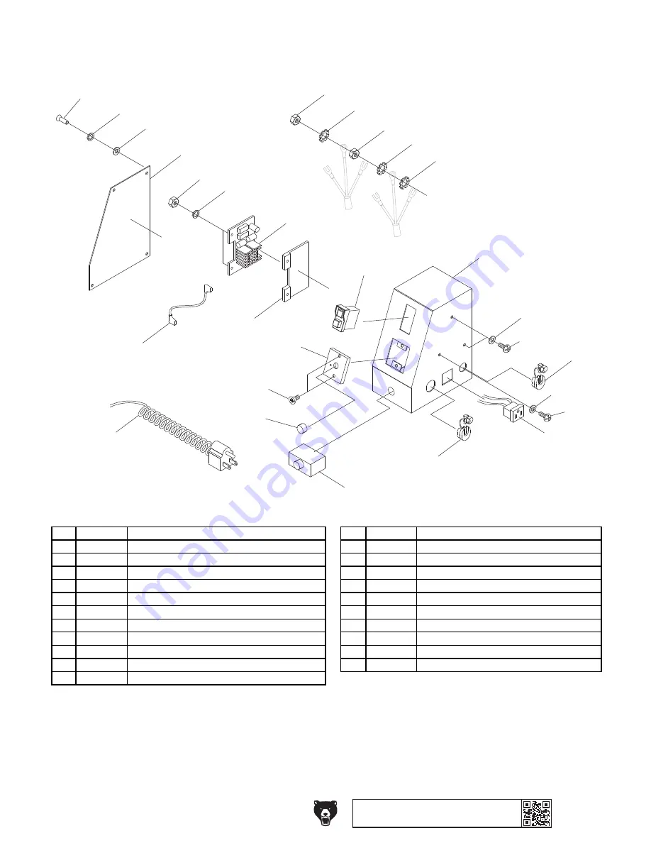 Grizzly G0920 Owner'S Manual Download Page 57