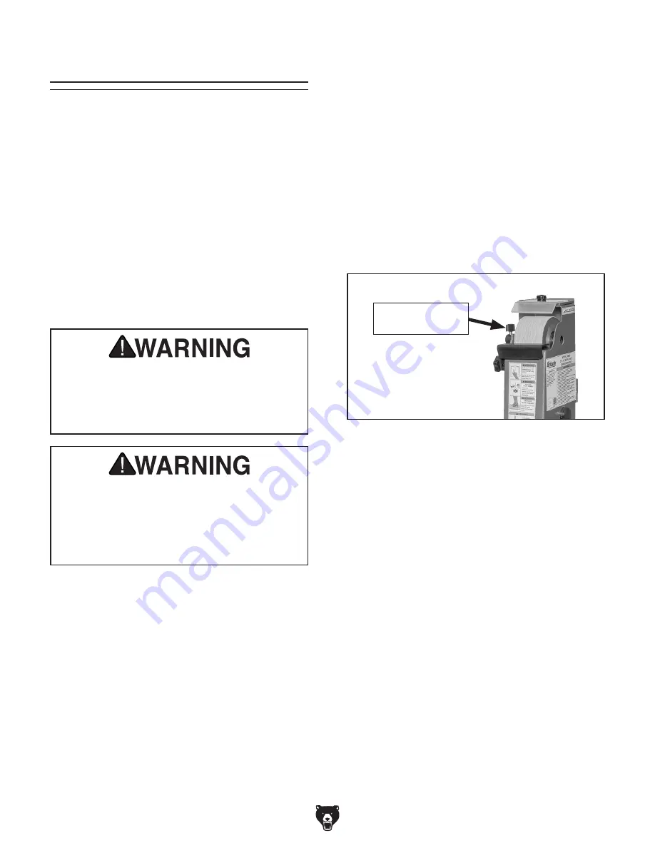 Grizzly G0952 Owner'S Manual Download Page 18