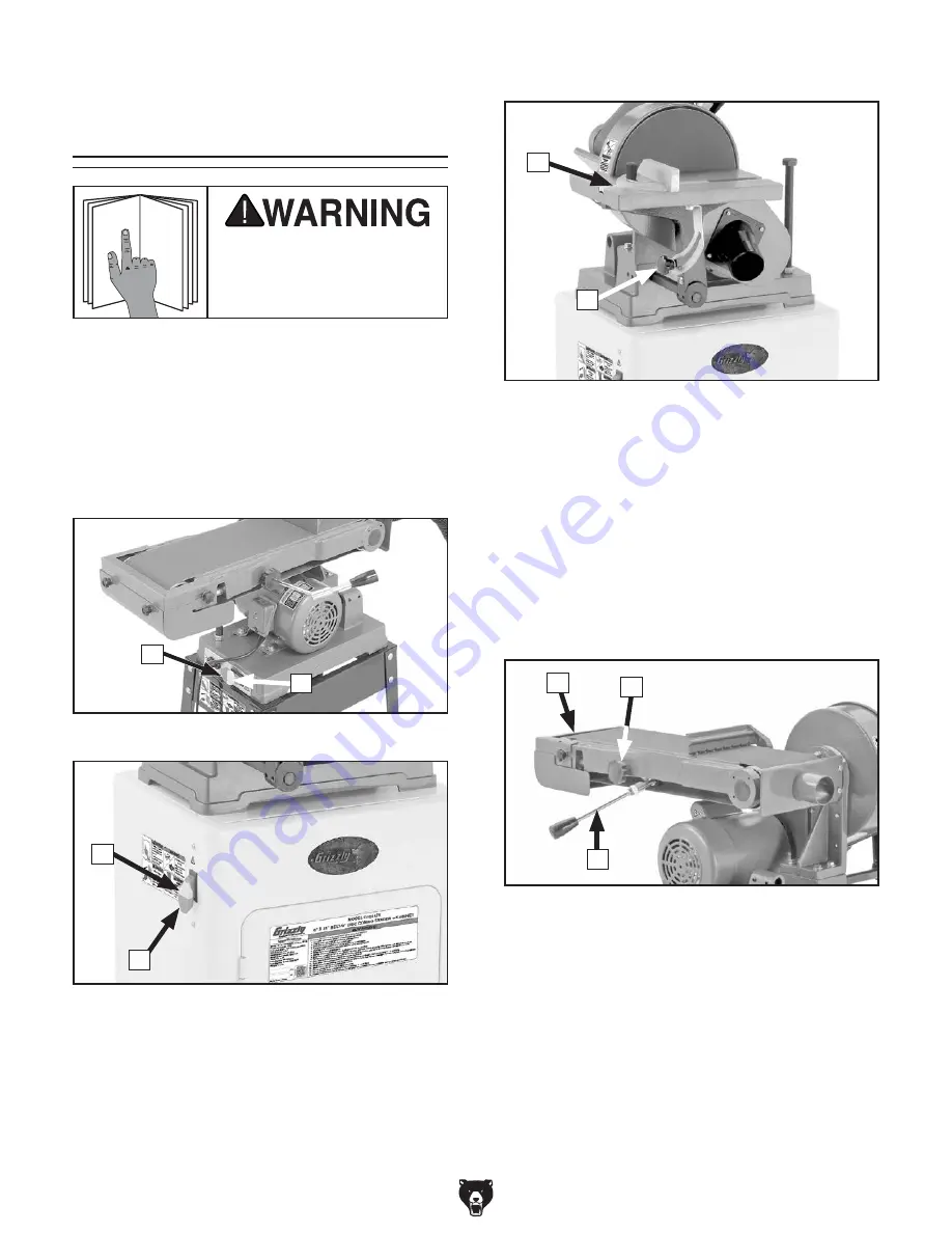 Grizzly G1014Z Owner'S Manual Download Page 6