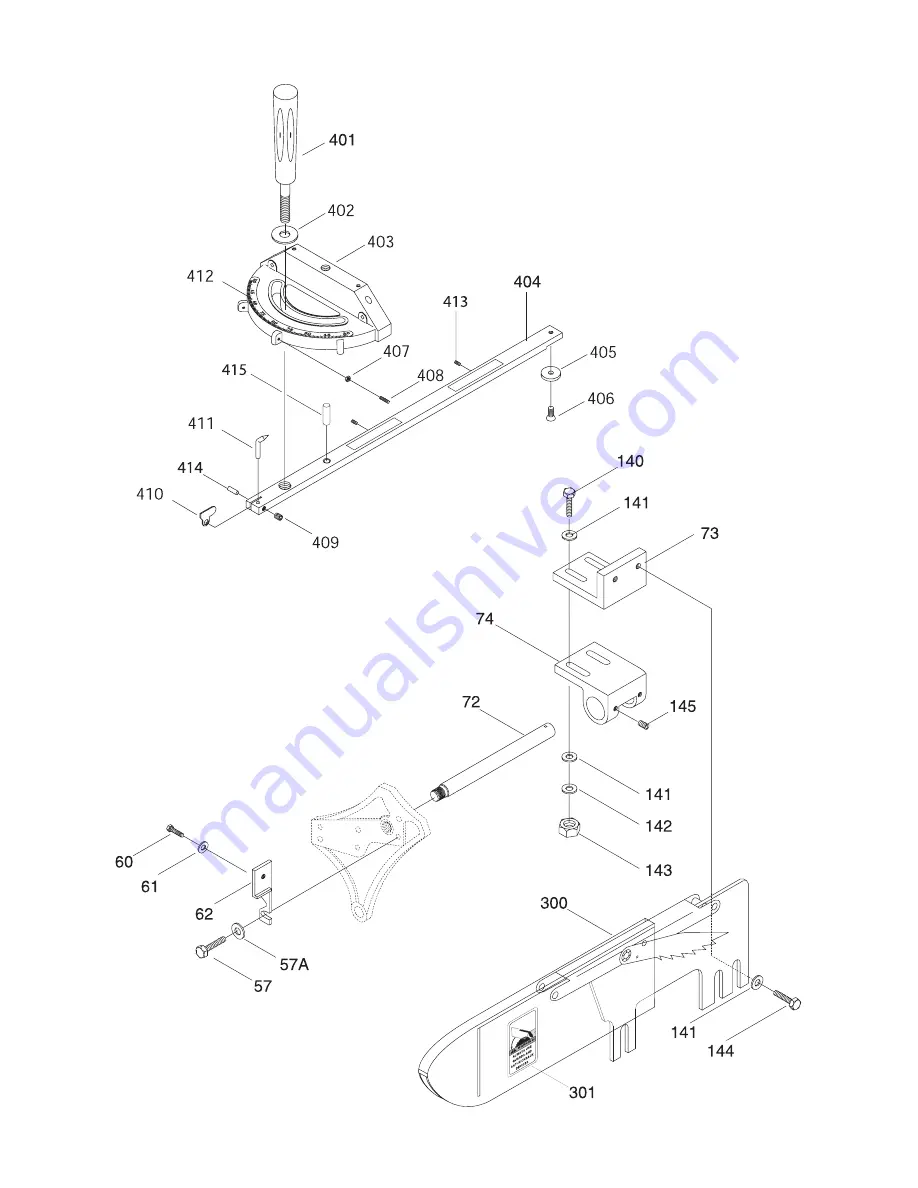 Grizzly G1023SL Series Instruction Manual Download Page 43