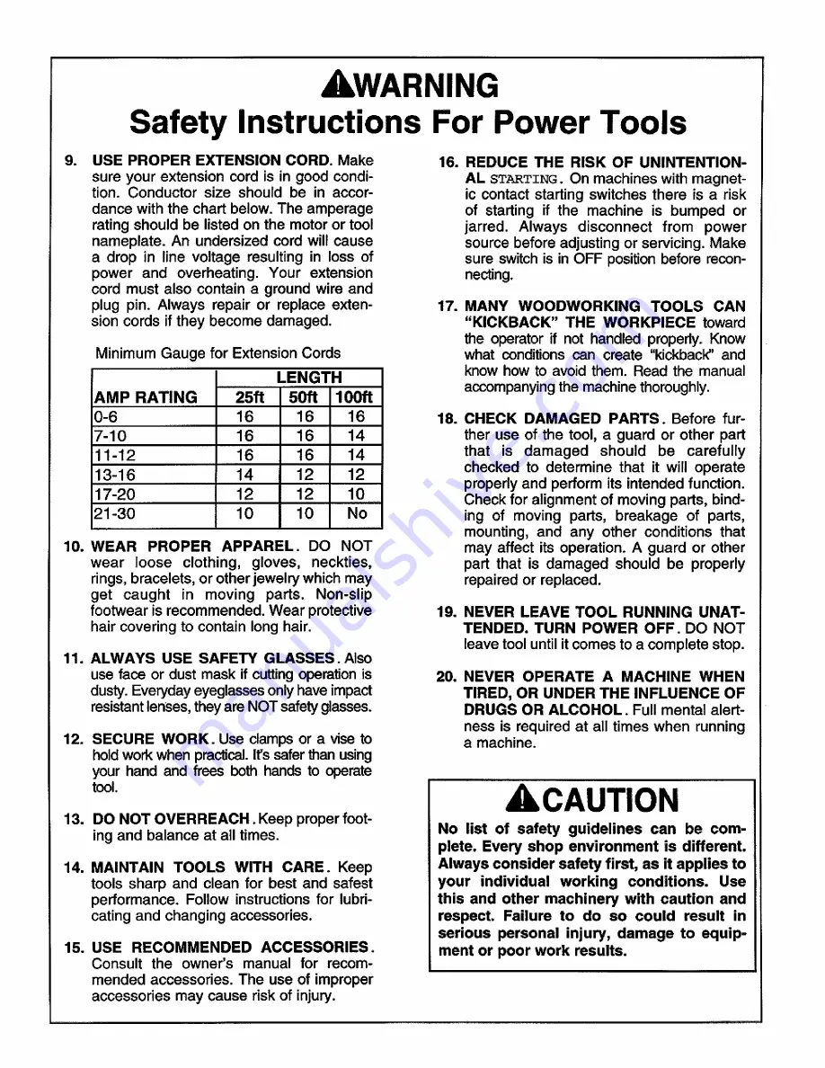 Grizzly G1072 Instruction Manual Download Page 4