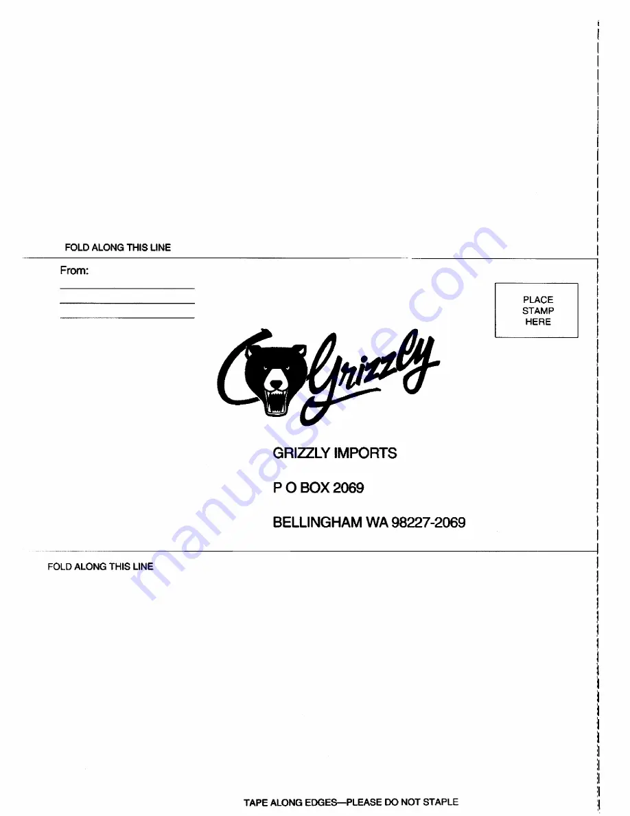 Grizzly G1072 Instruction Manual Download Page 24