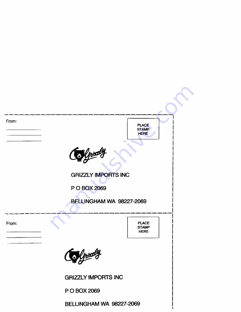 Grizzly G1072 Instruction Manual Download Page 26