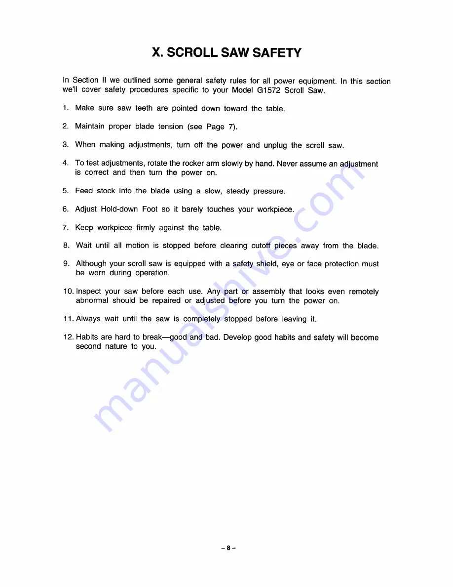 Grizzly G1572 Instruction Manual Download Page 15