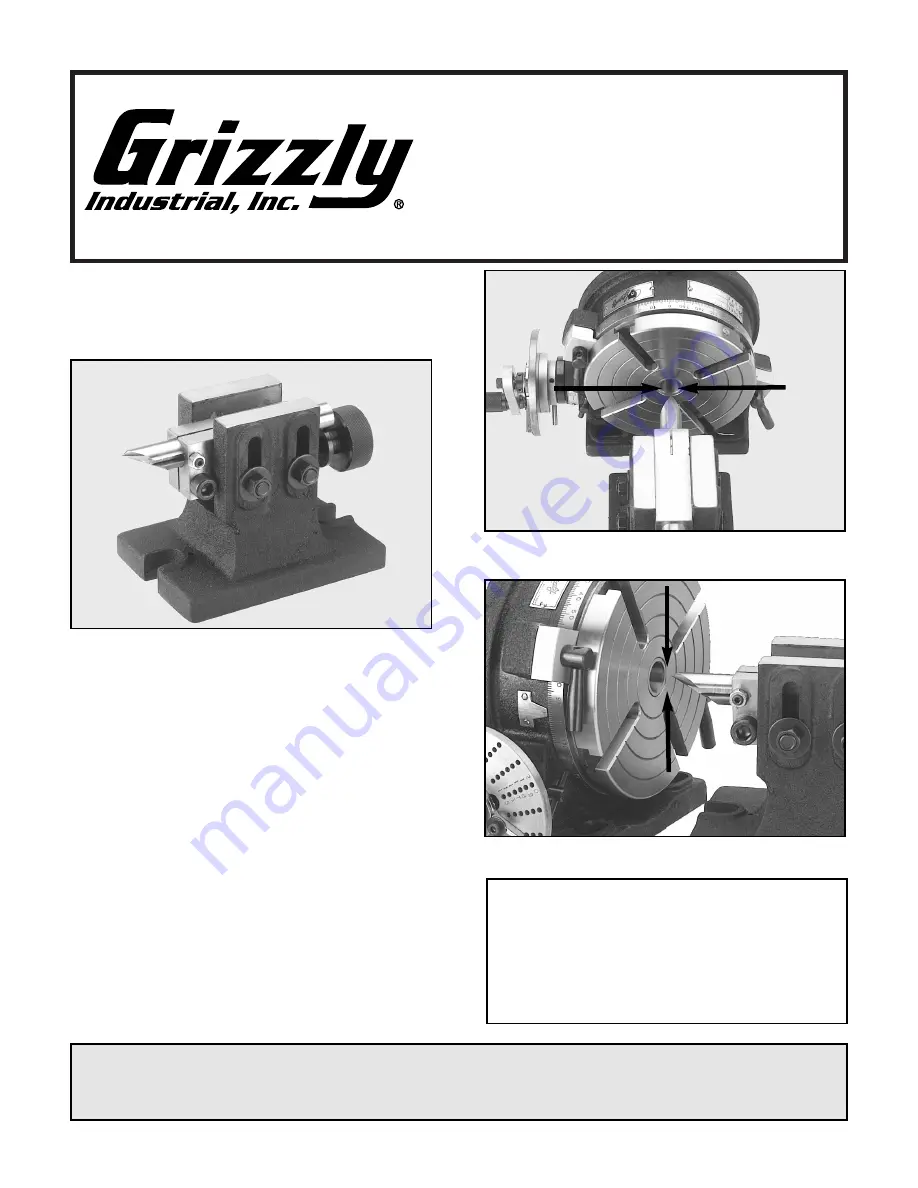 Grizzly G1763 Скачать руководство пользователя страница 1