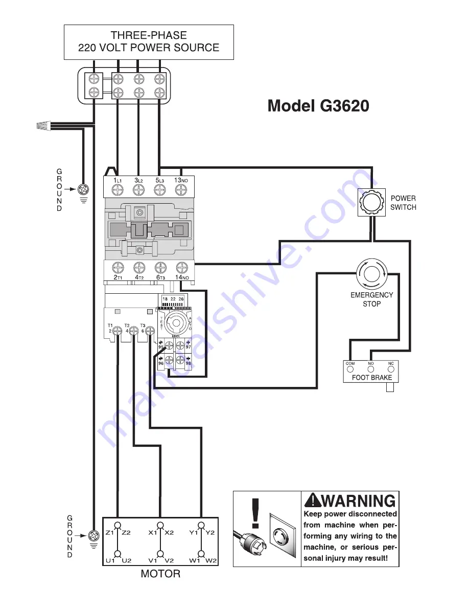 Grizzly G3619 Instruction Manual Download Page 31