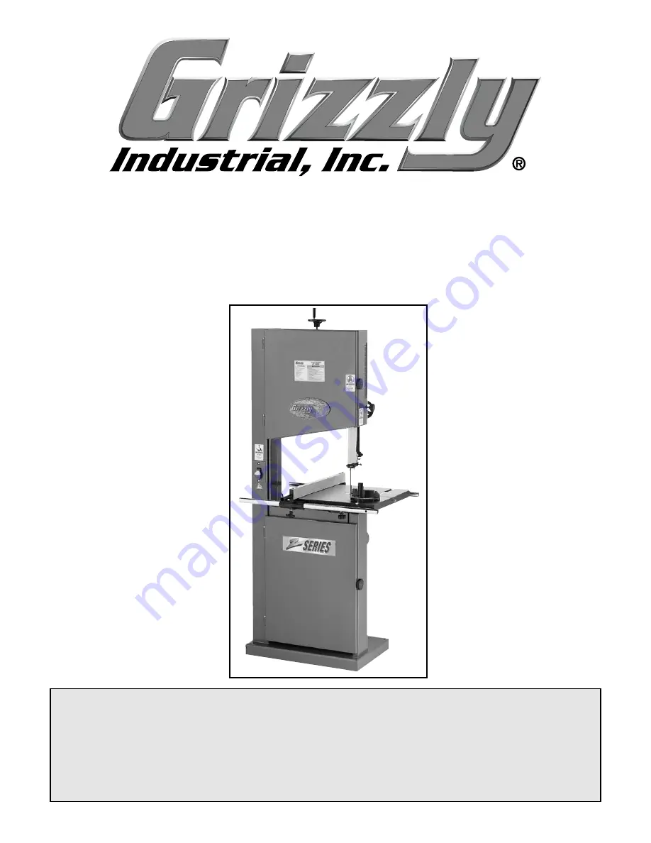 Grizzly G4186Z Parts List Download Page 1