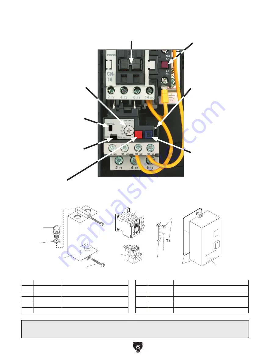 Grizzly G4674 Instruction Sheet Download Page 2