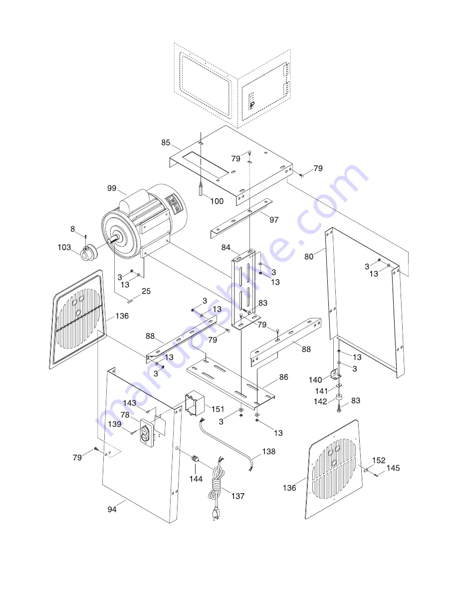 Grizzly G5787 Parts List Download Page 4