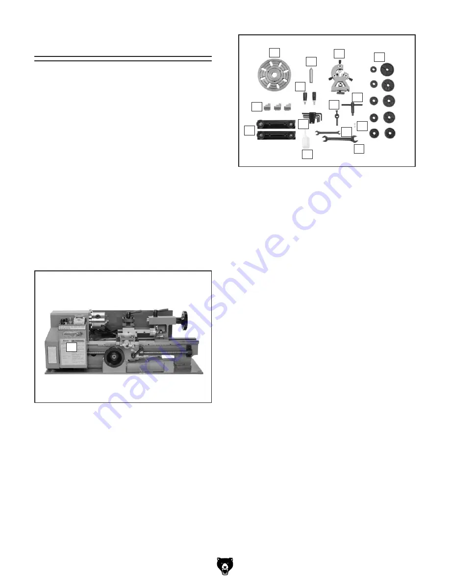 Grizzly G8688 Owner'S Manual Download Page 13