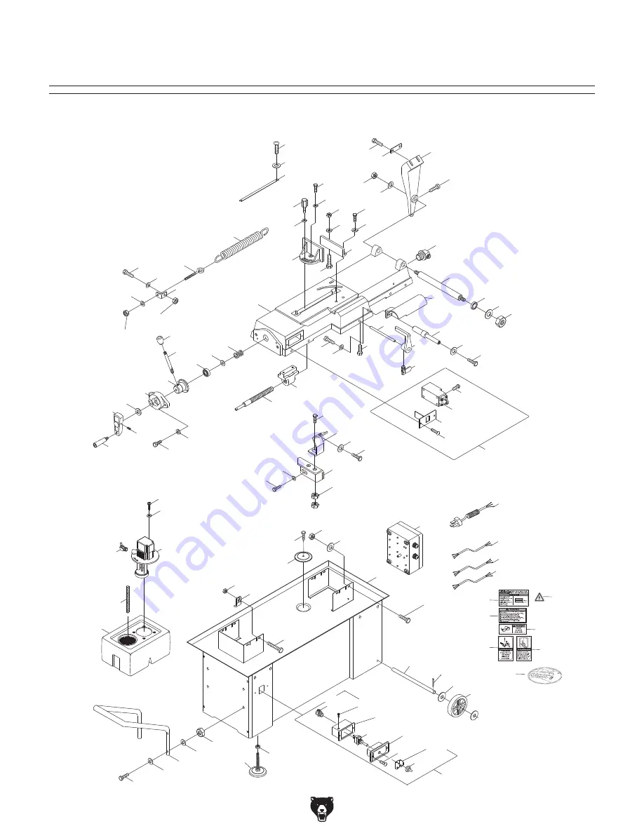 Grizzly G9743 Owner'S Manual Download Page 38