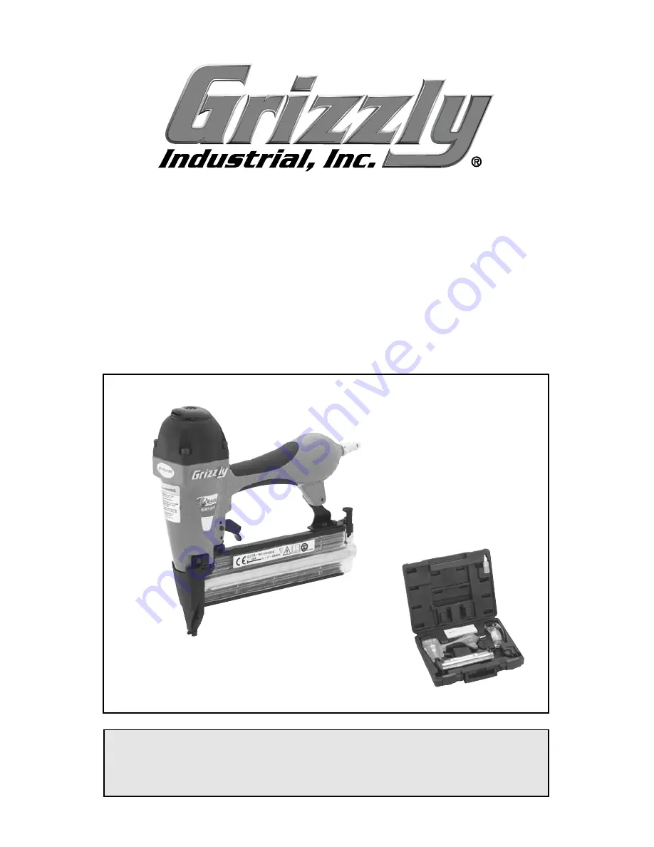 Grizzly H2910 Instruction Manual Download Page 1