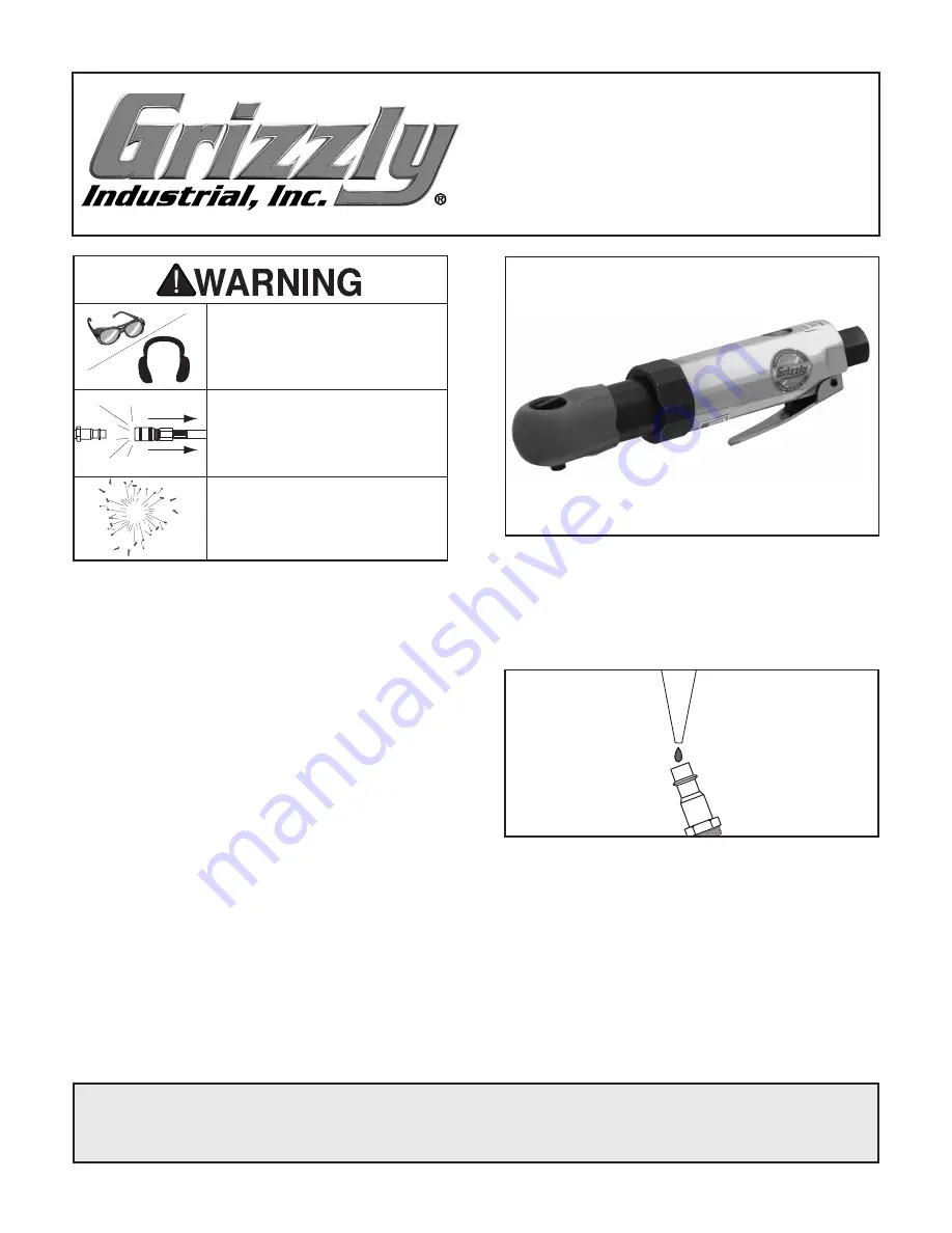 Grizzly H6188 Instruction Sheet Download Page 1