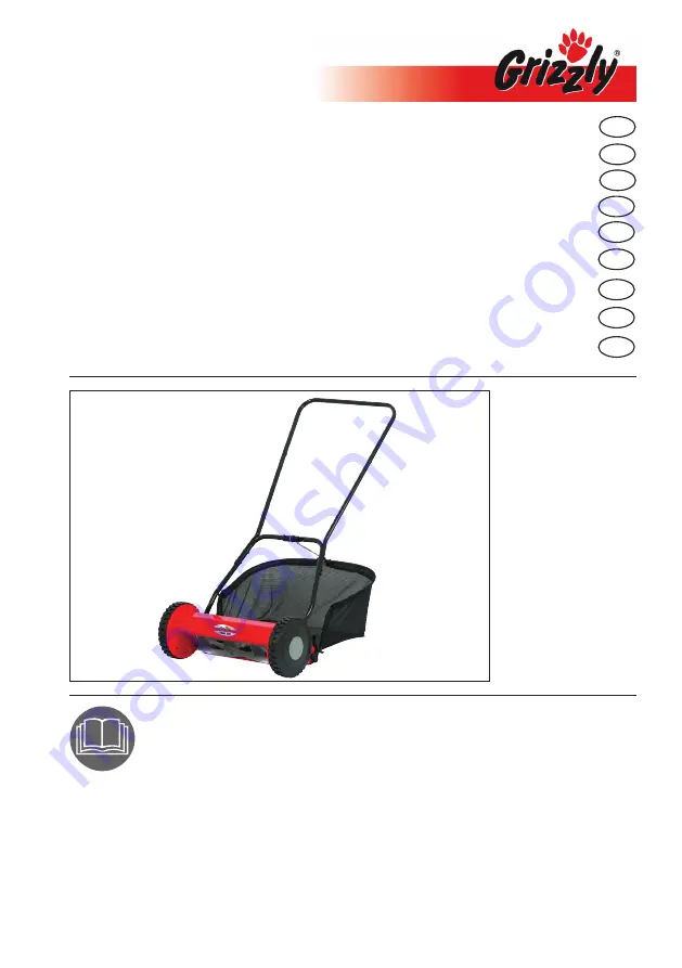 Grizzly HRM 300 Скачать руководство пользователя страница 1