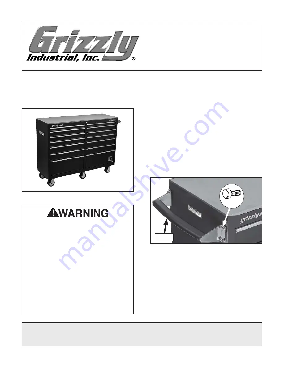 Grizzly T26903 Instructions Download Page 1