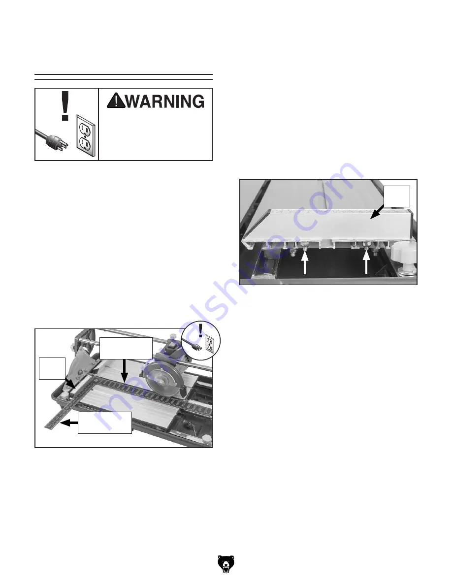 Grizzly T28360 Owner'S Manual Download Page 25