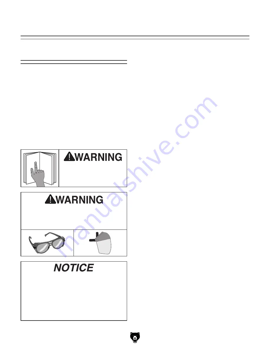 Grizzly T28366 Owner'S Manual Download Page 21