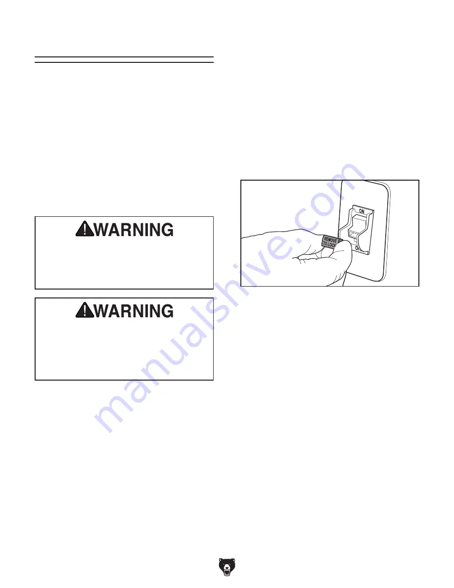 Grizzly T28523 Owner'S Manual Download Page 18