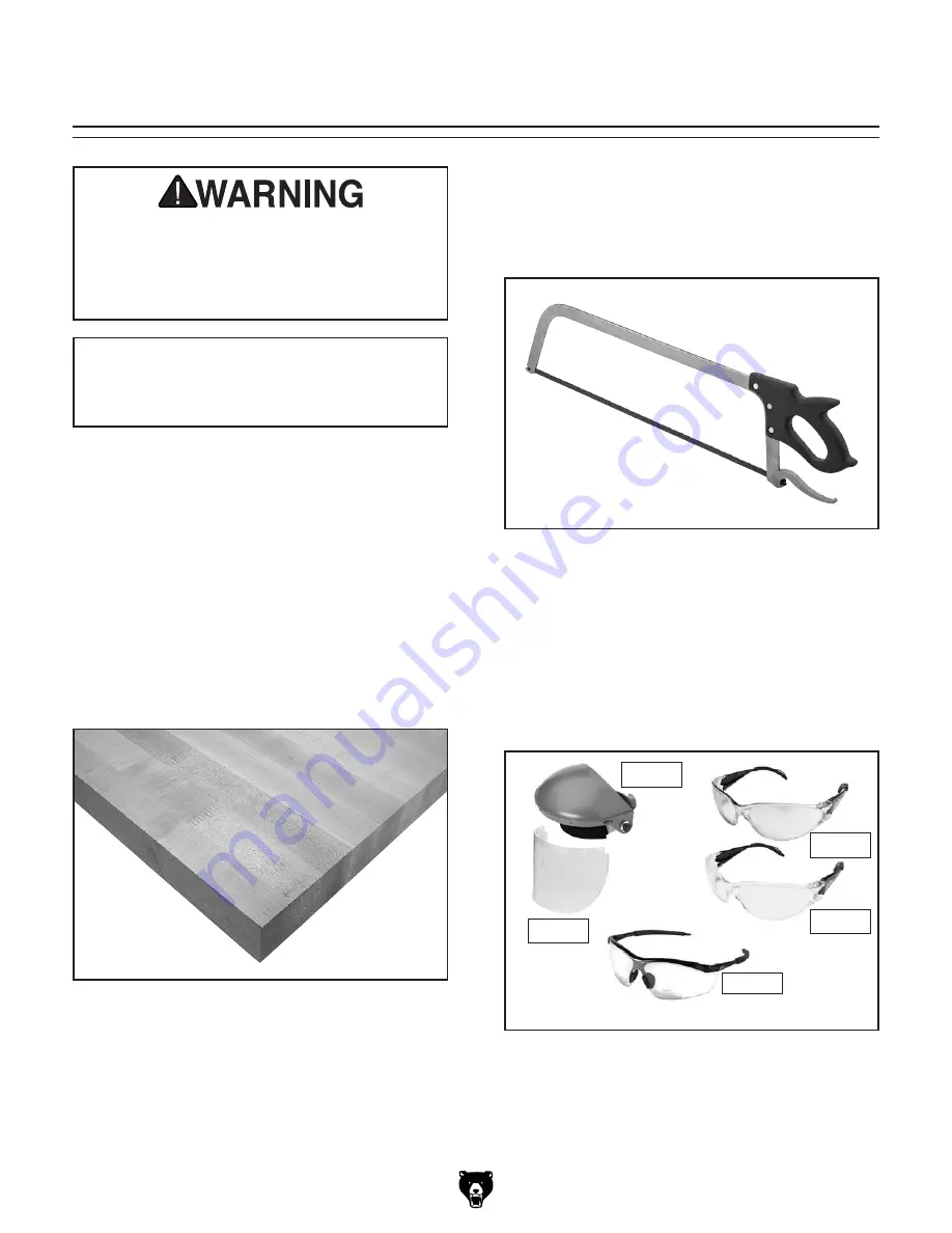 Grizzly T31681 Owner'S Manual Download Page 25