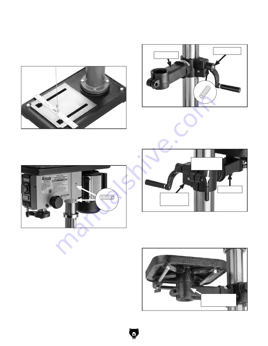 Grizzly T31739 Owner'S Manual Download Page 19