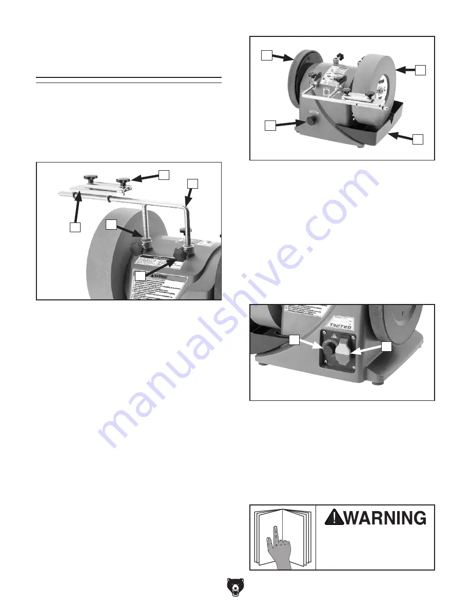 Grizzly T32720 Owner'S Manual Download Page 6