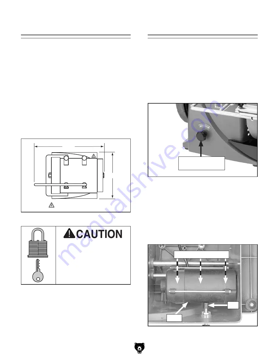 Grizzly T32720 Owner'S Manual Download Page 15