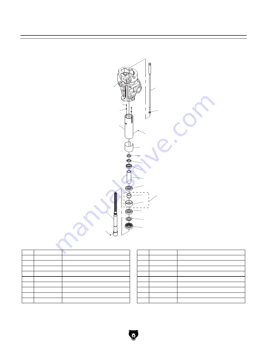 Grizzly Vertical Mill G0667X Owner'S Manual Download Page 56