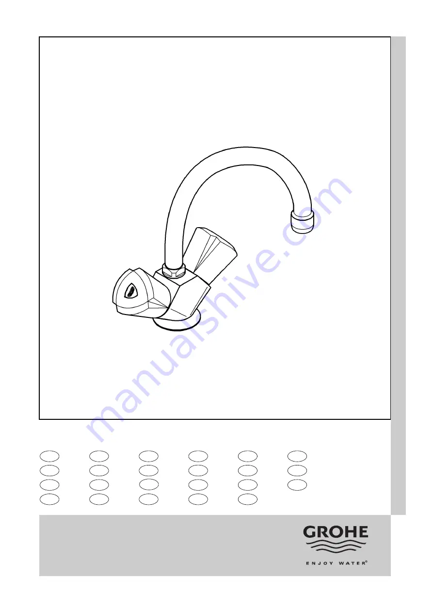 Grohe 31 072 Manual Download Page 1