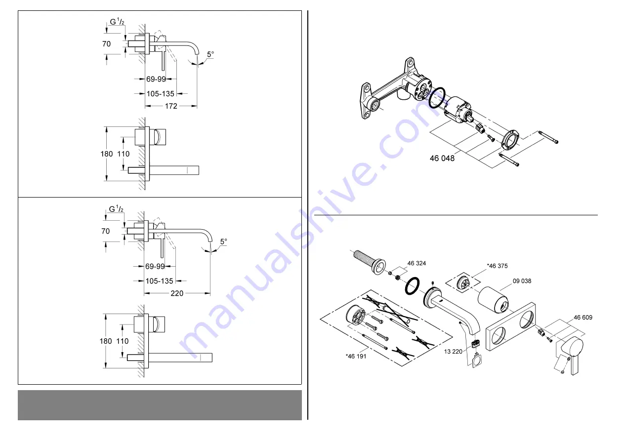 Grohe Allure 19 309 Скачать руководство пользователя страница 2