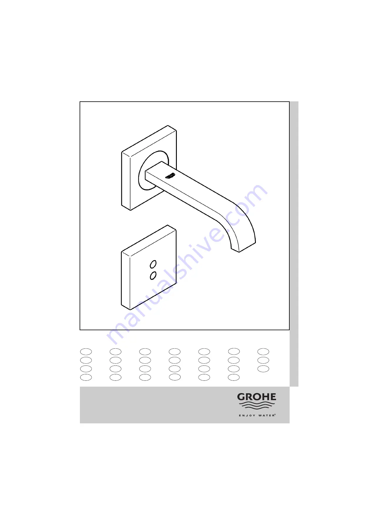 Grohe Allure E 36235 Quick Start Manual Download Page 1