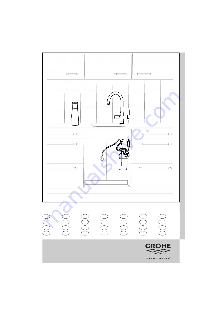 Grohe Blue Ultra Pure 31 299 Manual Download Page 1