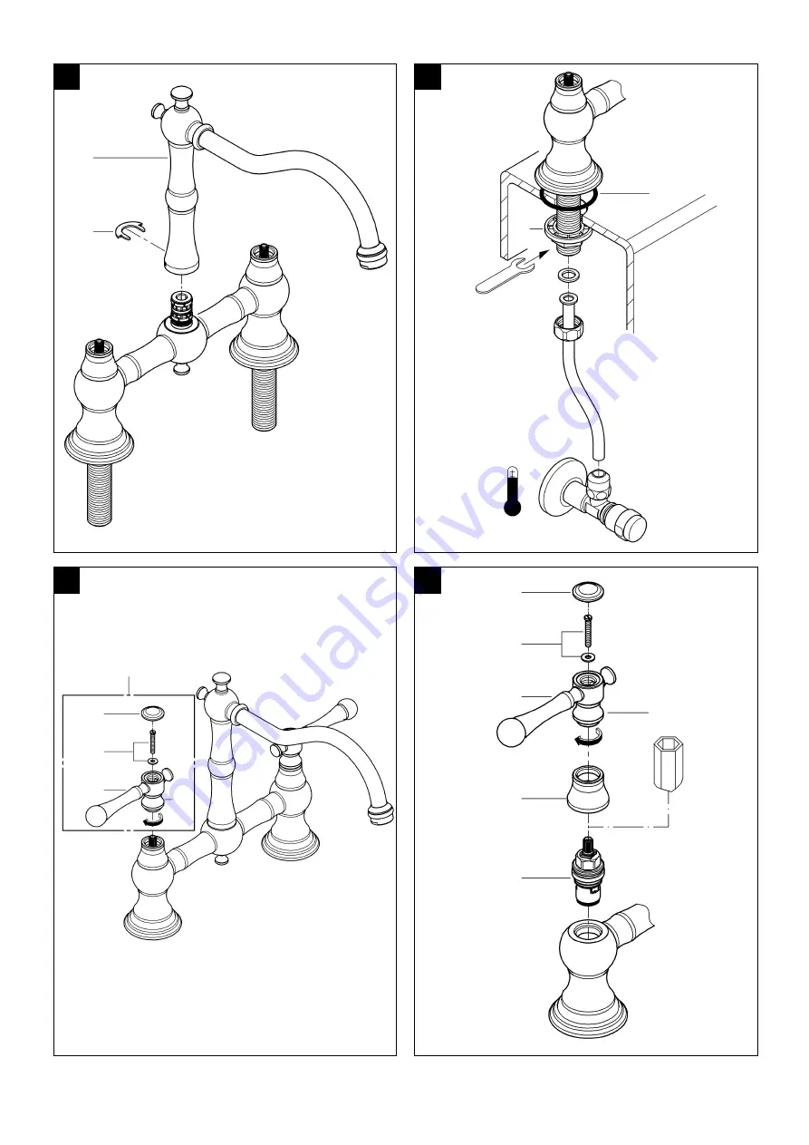 Grohe Bridgeford 20 128 Manual Download Page 8