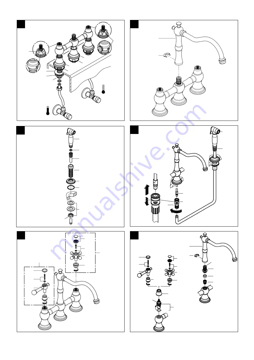 Grohe Bridgeford 20 158 Manual Download Page 4