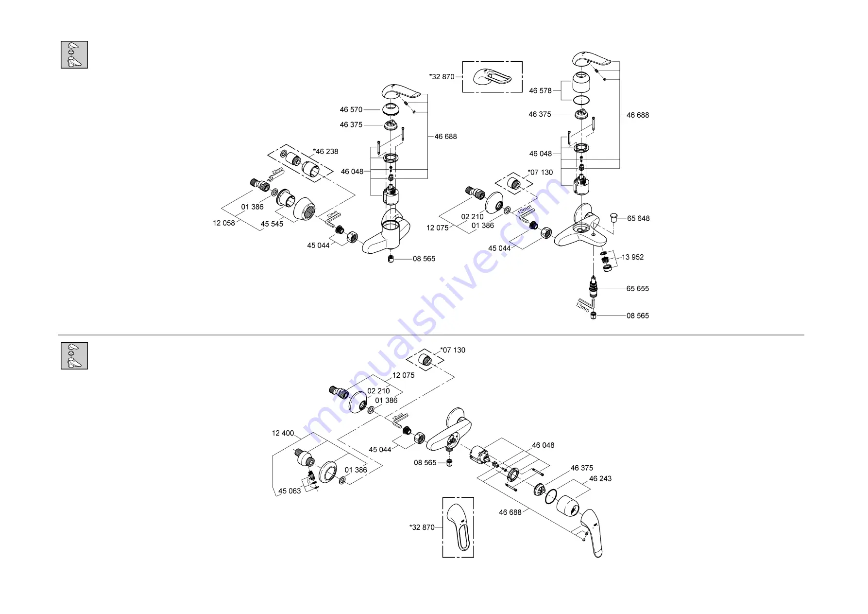 Grohe Euroeco Special 32 780 Скачать руководство пользователя страница 2