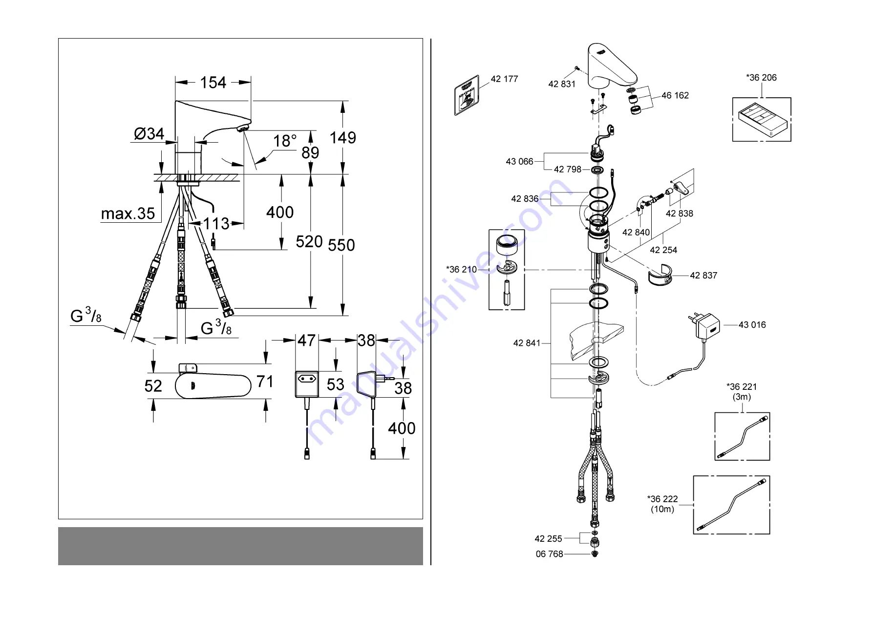 Grohe Europlus E 34 197 Скачать руководство пользователя страница 2