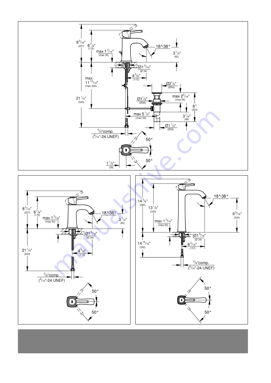 Grohe GRANDERA 23 311 Скачать руководство пользователя страница 2