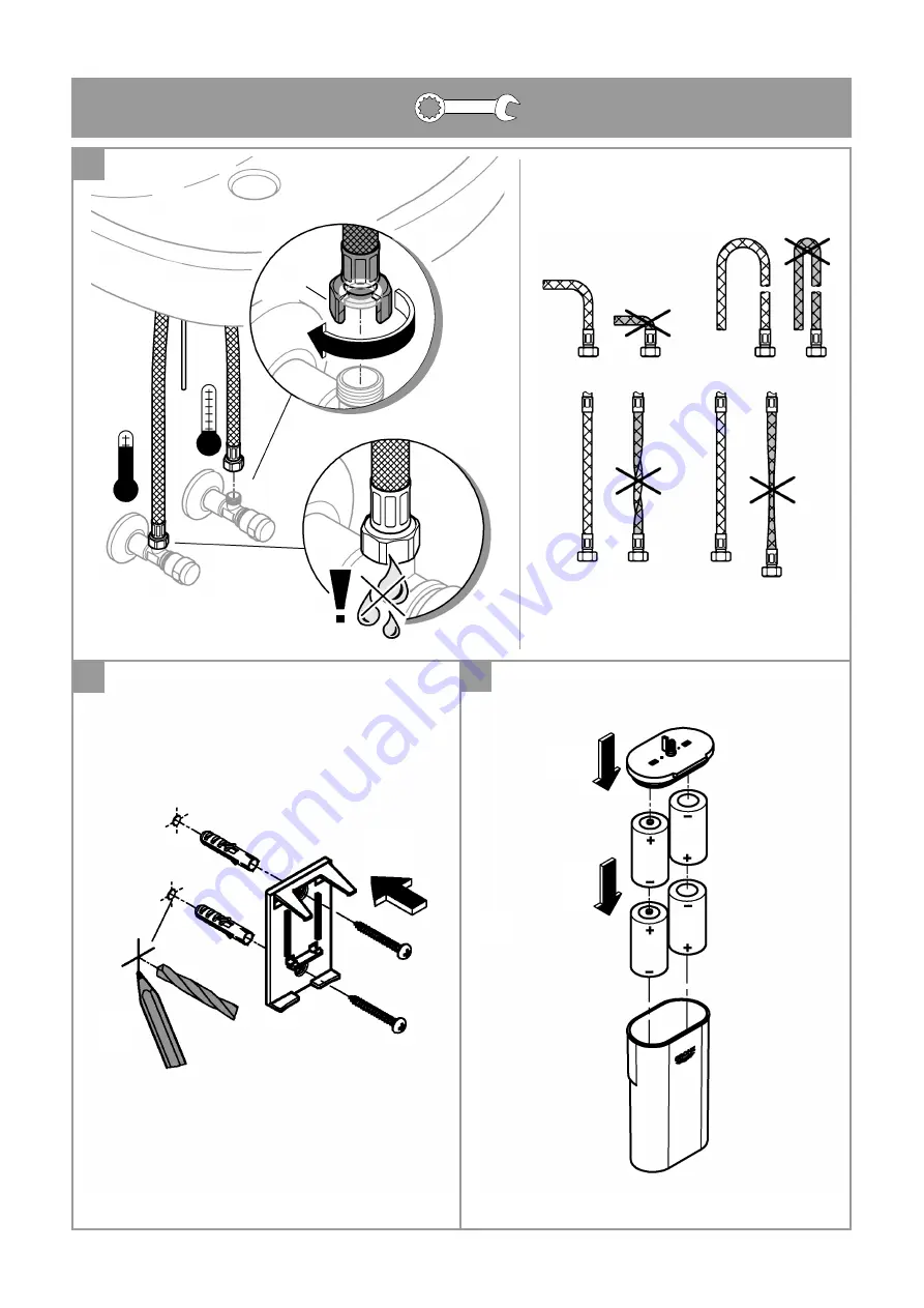 Grohe Plus 23 958 Manual Download Page 3