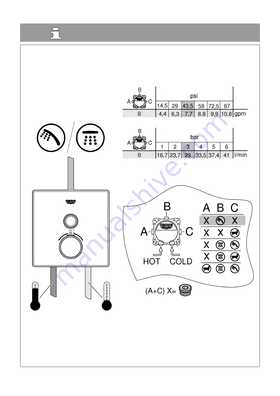 Grohe Rapido SmartBox 35 601 Скачать руководство пользователя страница 13