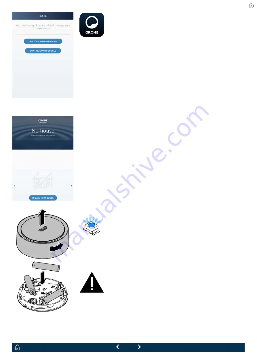 Grohe Sense 22 505 Manual Download Page 102