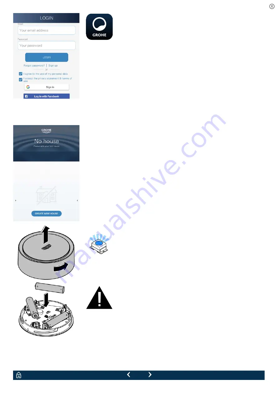 Grohe Sense 22 505 Manual Download Page 139