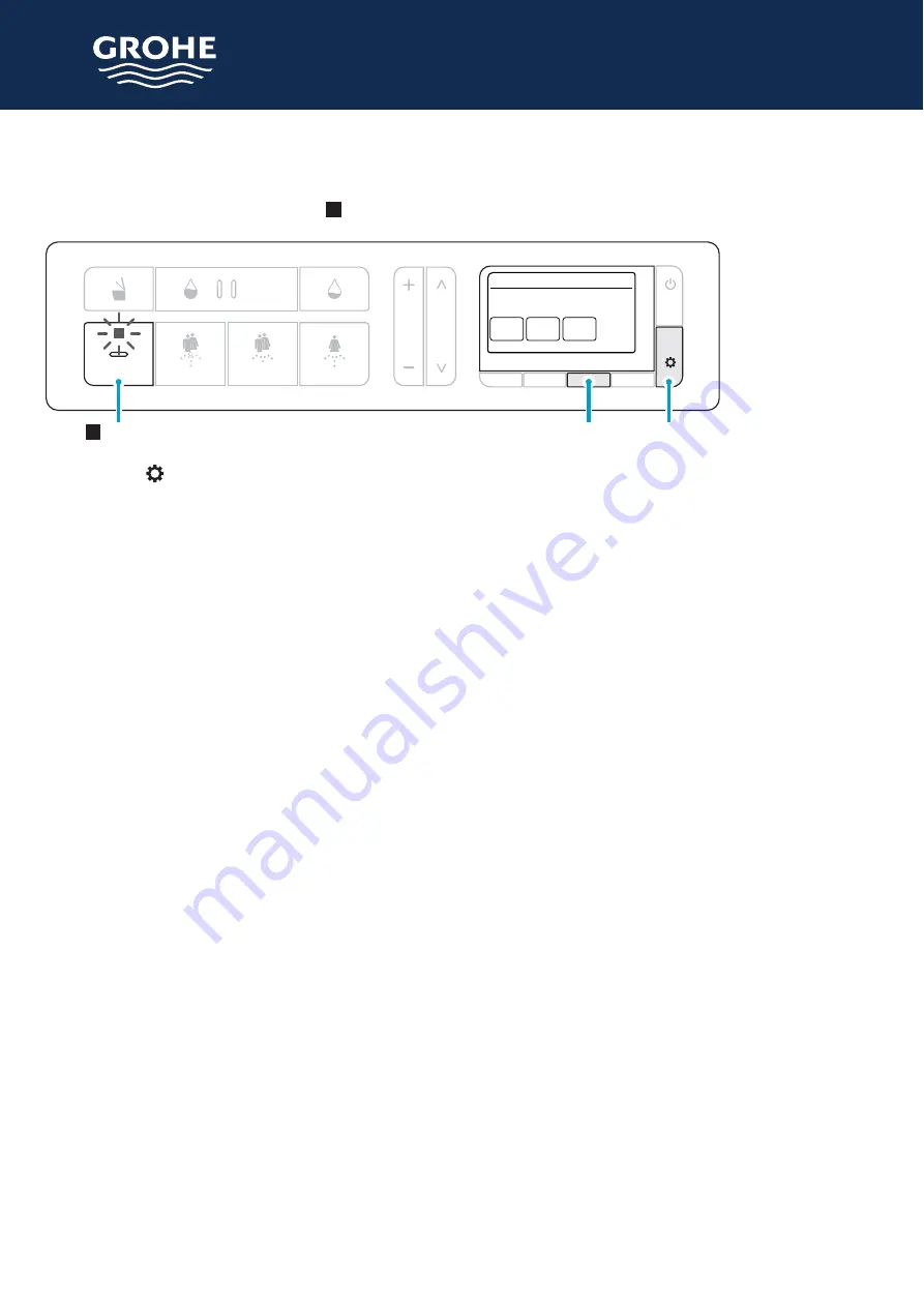 Grohe Sensia ARENA 39355SH0 User Manual Download Page 34